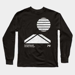 Supertramp / Minimal Graphic Design Tribute Long Sleeve T-Shirt